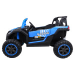Elektrické autíčko Buggy ATV Racing Dvojmiestne!!! Modrá - 4 X 200 W - 24V7Ah